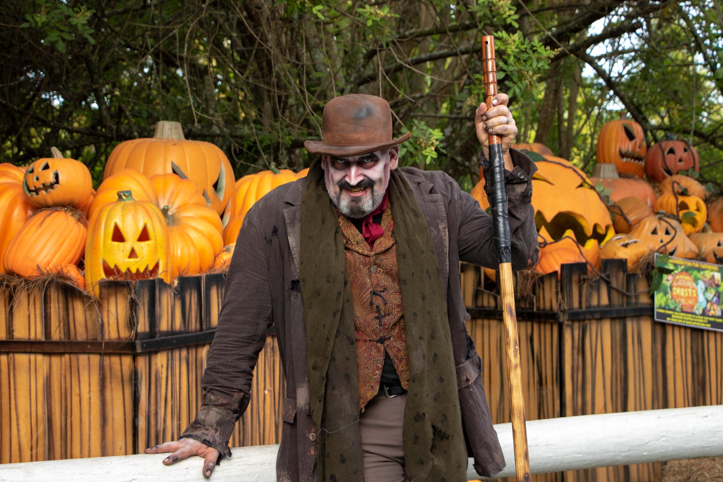 Spooky fun at Gators, Ghosts and Goblins, Gatorland's Halloween event!