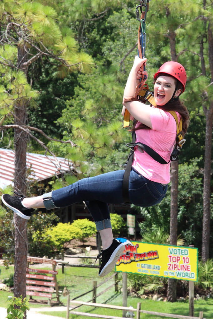 Screamin Gator Zipline at Gatorland